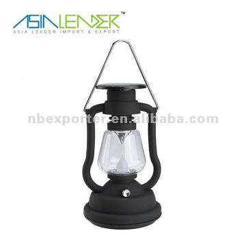 7 LED solar camping lamp